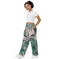 Image 3 of Monstera Wide-Leg Pants