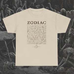 Image of Zodiac Killer Code T-Shirt