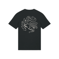Image 3 of Rosa - T-shirt (black)