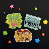 100 Years: RaM die cut stickers pack