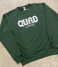 Image 2 of Hairy Logo Crewneck Sweatshirt - Forest