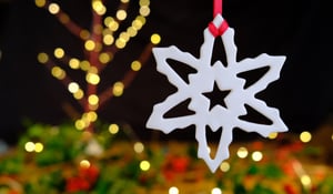 Image of Snowflake Christmas decoration