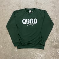 Image 1 of Hairy Logo Crewneck Sweatshirt - Forest