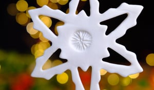 Image of Snowflake Christmas decoration
