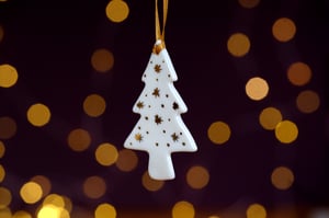 Image of Christmas tree decoration