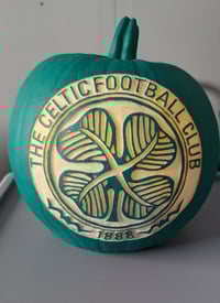 The Bhoys Foam pumpkin carving 