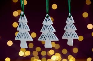 Image of Christmas tree decoration