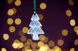 Image of Christmas tree decoration