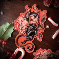 Image 1 of Krampus | Waterproof Vinyl Sticker
