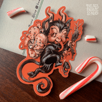 Image 2 of Krampus | Waterproof Vinyl Sticker