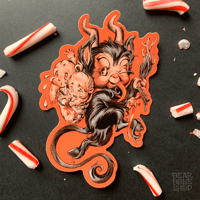 Image 3 of Krampus | Waterproof Vinyl Sticker