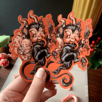 Image 4 of Krampus | Waterproof Vinyl Sticker