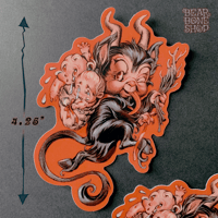 Image 5 of Krampus | Waterproof Vinyl Sticker