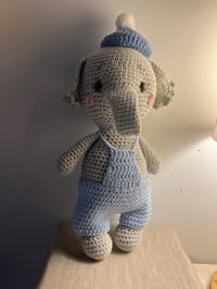 Image 1 of Crochet Elephant Theo