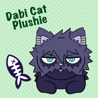 Image 1 of Dabi Cat Plush PREORDER