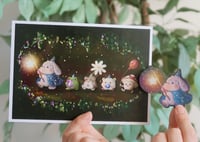 Image 2 of Light the Way (Forest Treasure March) - Art Print