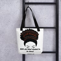 Image 1 of The 92% Tote bag