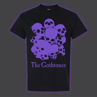 The Gothtones Purple Skulls T-shirt