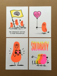 Image 4 of BLIND FAITH - pack of 3 risograph prints