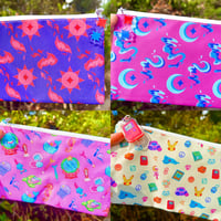 Image 1 of Patterned Pencil Pouches!