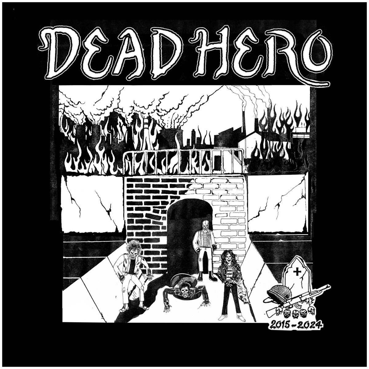 Image of DEAD HERO "2015-2024" LP
