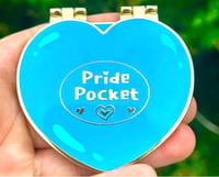 Image 4 of Pride Pocket Hinged Enamel Pins 