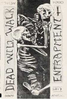 Image of DEAD WILL WALK / ENTRAPMENT - Split Cassette