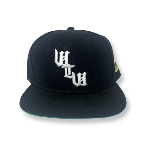 Image of New Worth The World Snapback Hat Black