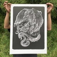 Corvus Serpentem - Limited Edition Screen Print