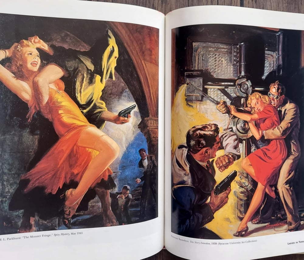 Pulp Art: Original Cover Paintings for the Great American Pulp Magazines, by Robert Lesser