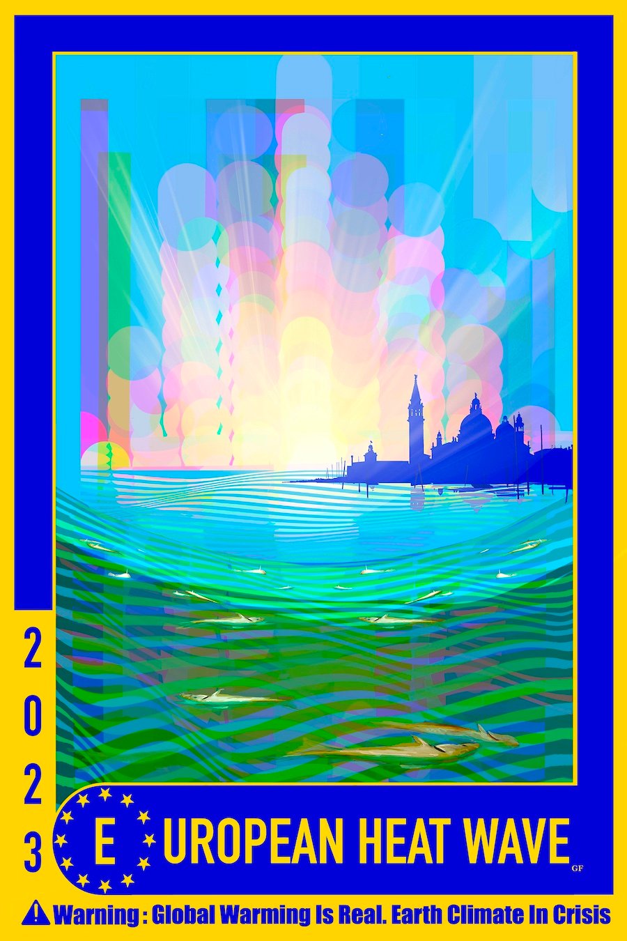 Image of European Heat Wave 2023 Poster