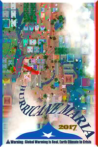 Image 1 of Hurricane Maria 2017 Poster 