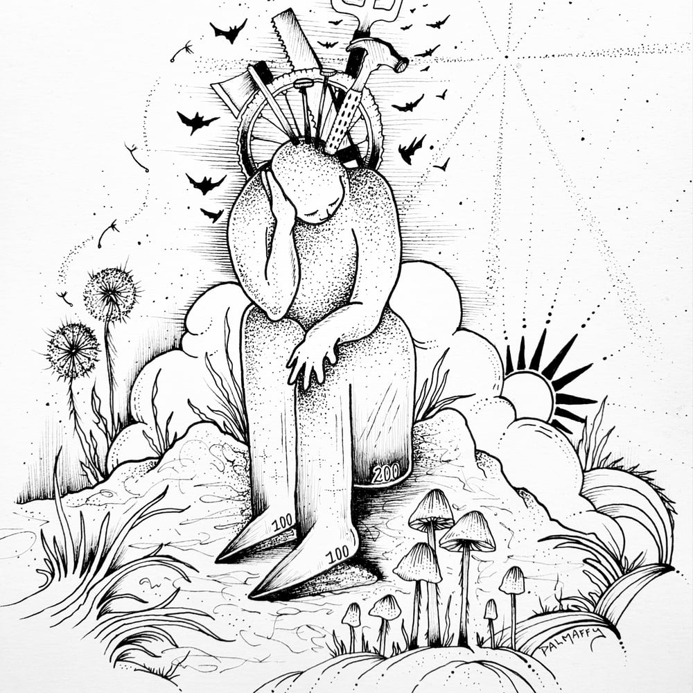 Image of Life Lessons Original Drawing