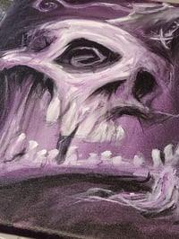 Image 3 of Purple Fezz cap Skull