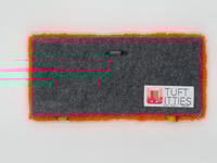 Image 2 of 01 Bright Orange with Yellow Nip Nops Mini Itty