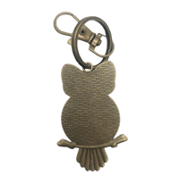 Image 2 of Owl Keyring ~ Blue