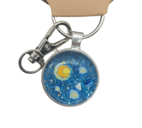 Image 1 of Van Gogh keyring