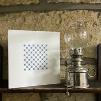 Image 3 of Letterpress daisy quilt card