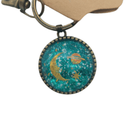 Image 1 of Keyring ~,green