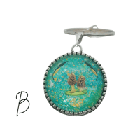 Image 2 of Mushroom Keyring