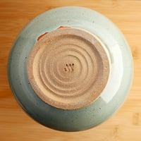 Image 5 of large wavy celadon vase