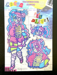 Image 1 of Living Doll OC Sticker Sheet