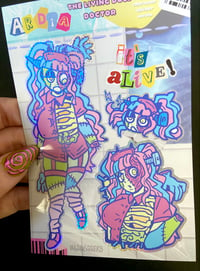 Image 2 of Living Doll OC Sticker Sheet