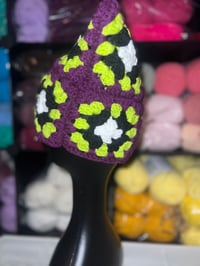 Image 4 of Granny Square Cat Ear Beanie