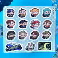 Image 2 of Persona 3 Sticker Sheet ⭐