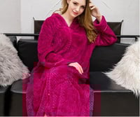 Image 1 of ZIP UP ROBE - EXTRA LONG