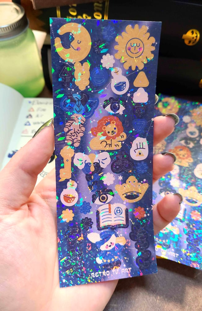 Image of Alchemy Deco Sticker Sheet