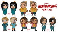 MOUTHWASHING KEYCHAIN CHARMS