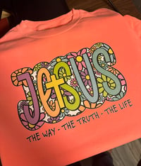 Jesus the way the truth the life long sleeve tee