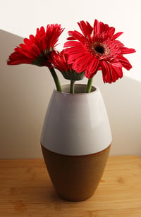 Image 4 of Tall angled vase, large